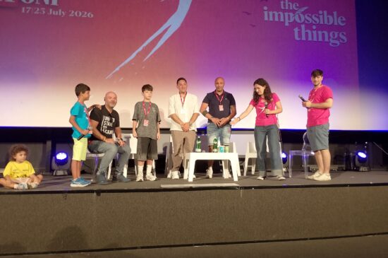 PRESENTAZIONE A GIFFONI DEL CORTOMETRAGGIO “CIAO PA’”