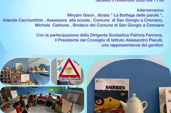 INAUGURAZIONE AULA LETTURA